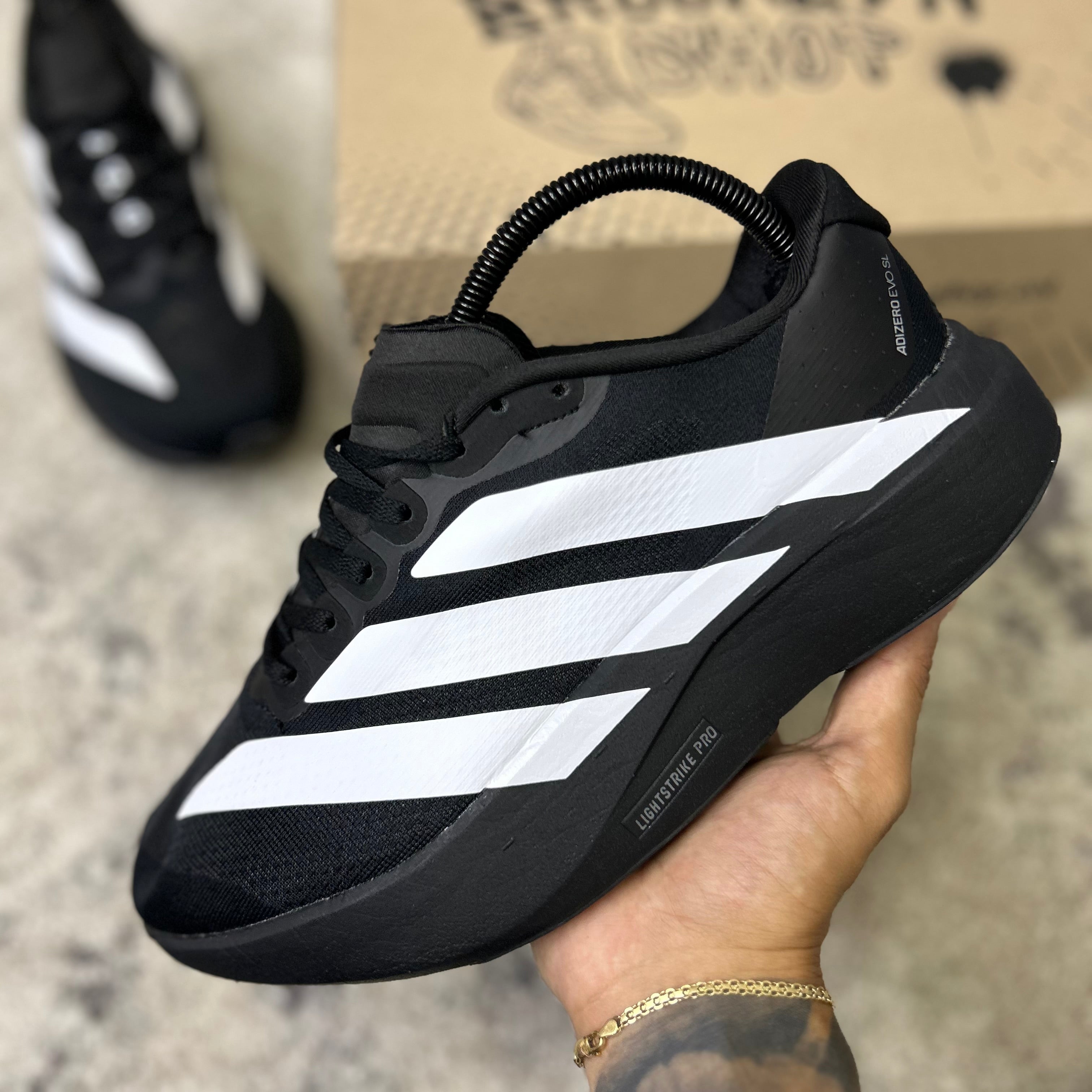 ADIDAS ADIZERO NEGRO - (AAA)